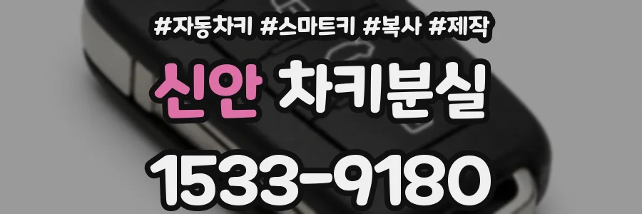 신안 차키분실