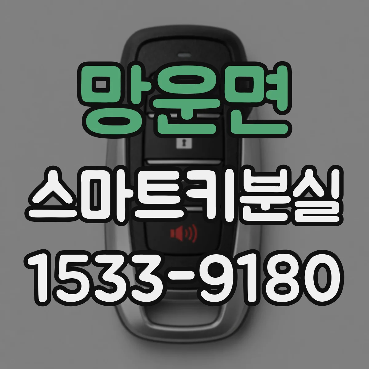 망운면 스마트키분실