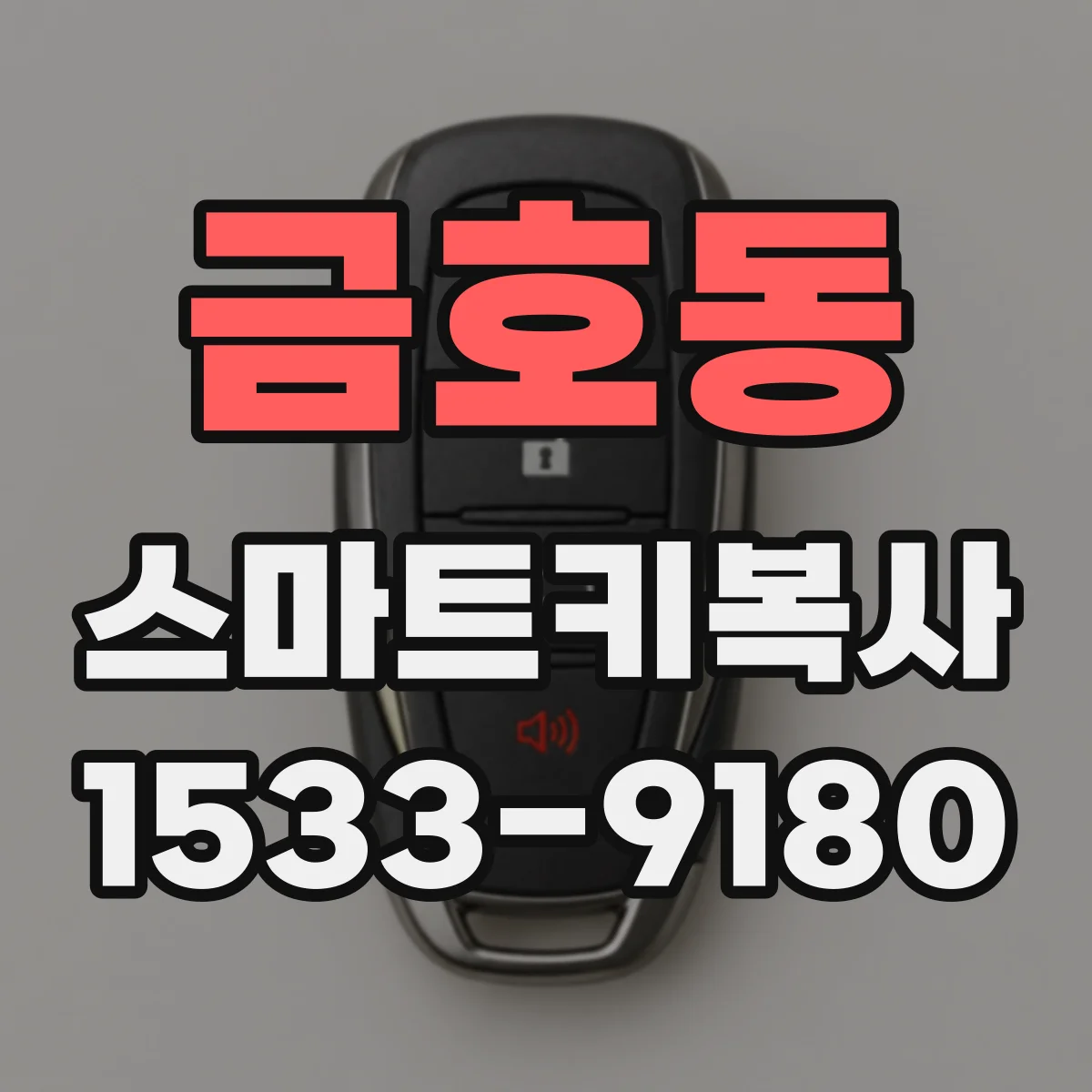 금호동 스마트키복사