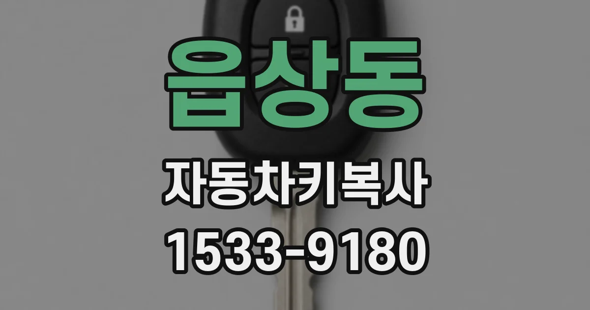 읍상동 자동차키복사