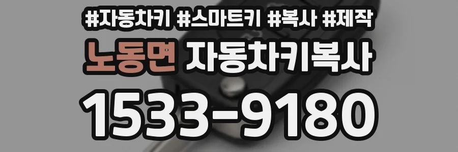 노동면 자동차키복사