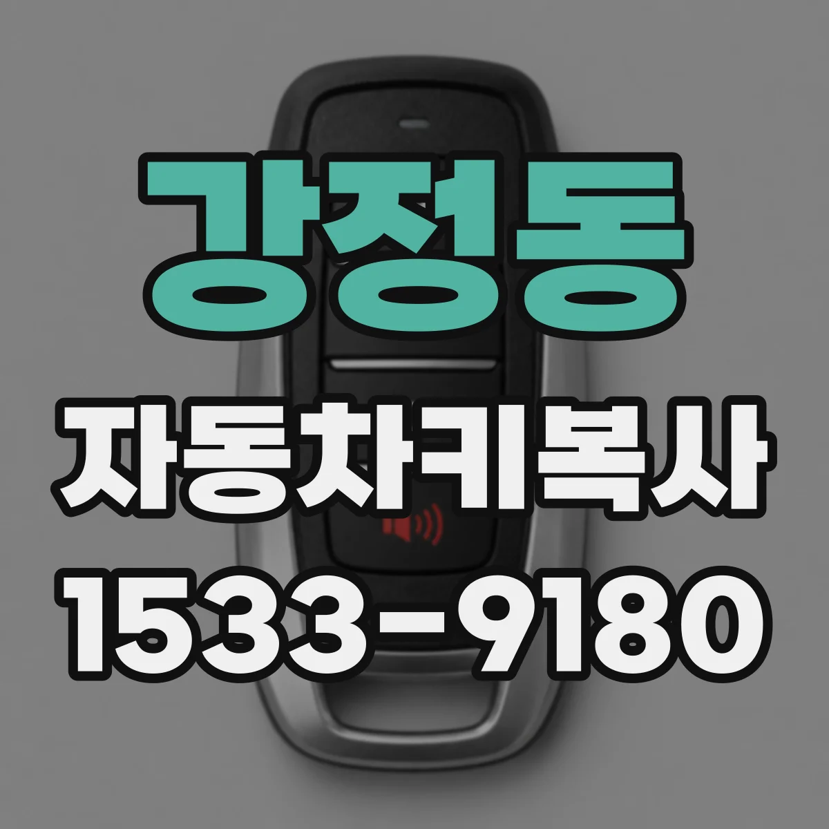 강정동 자동차키복사