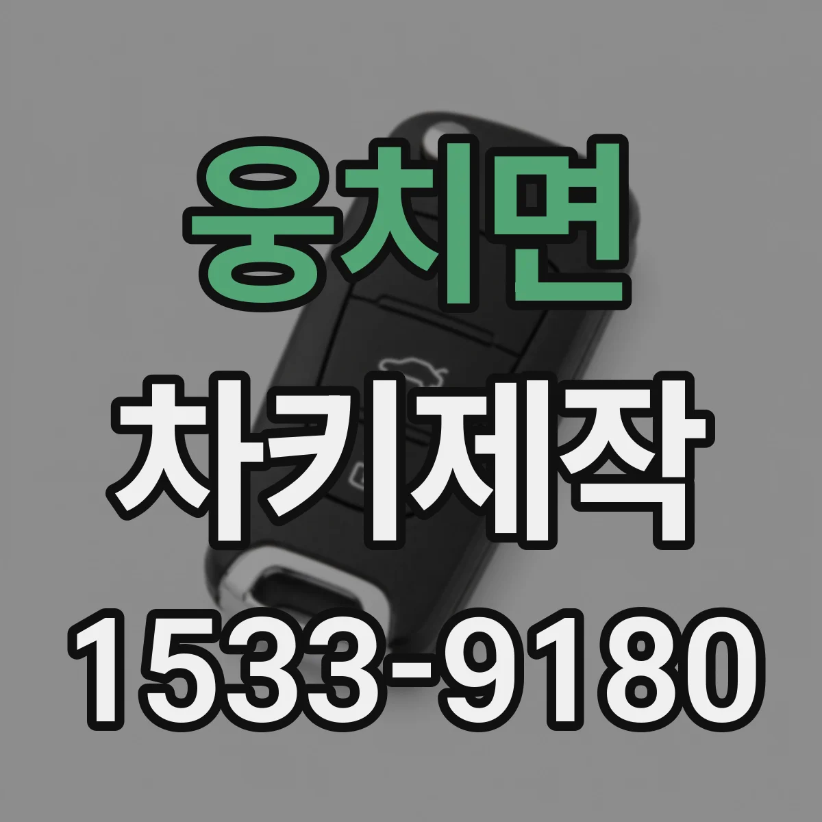 웅치면 차키제작