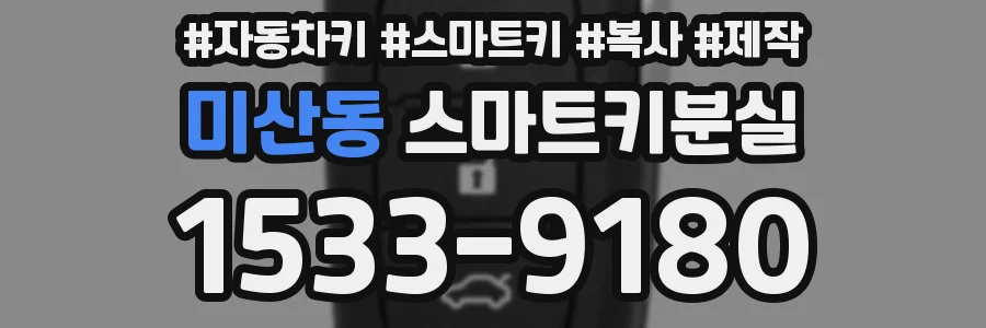 미산동 스마트키분실