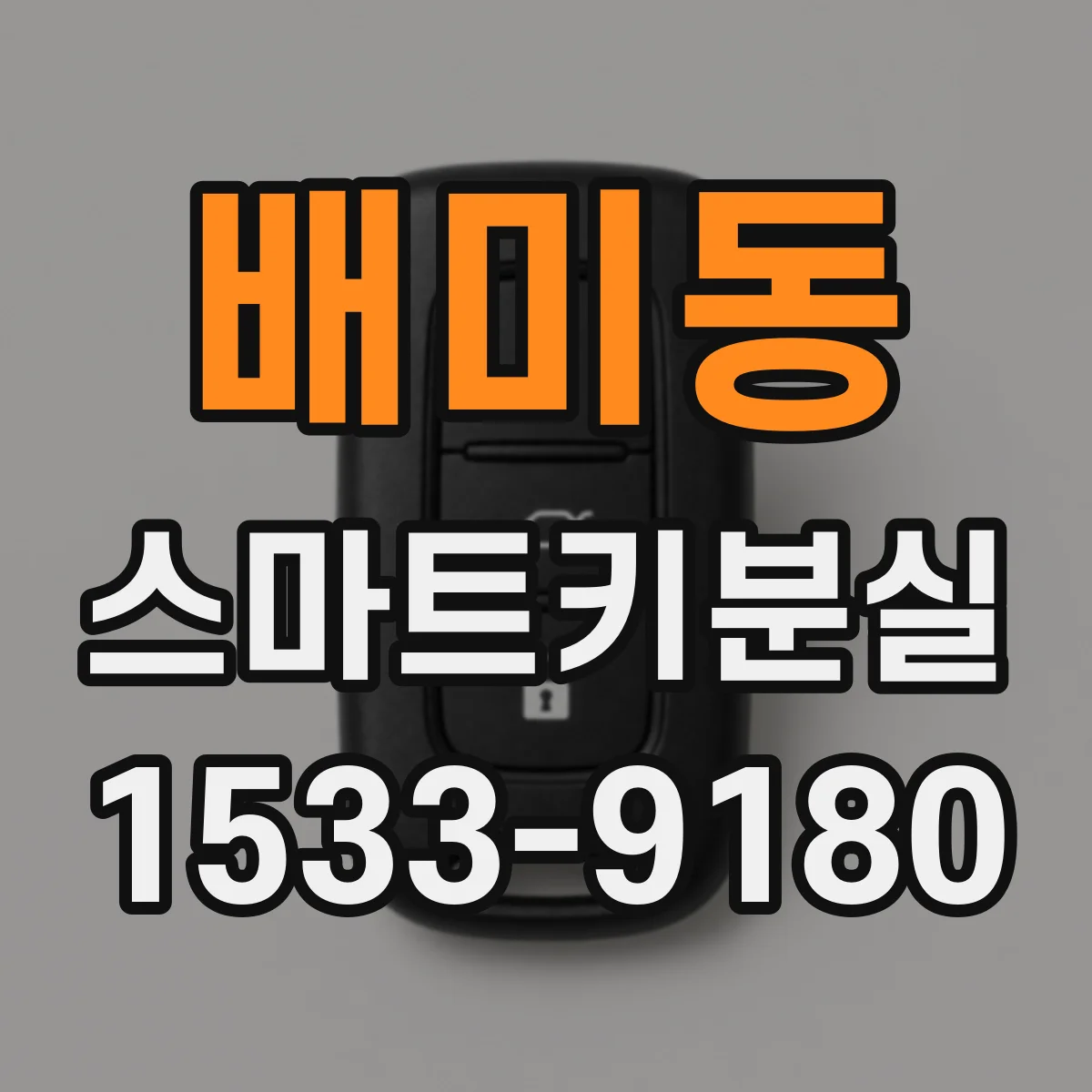 배미동 스마트키분실