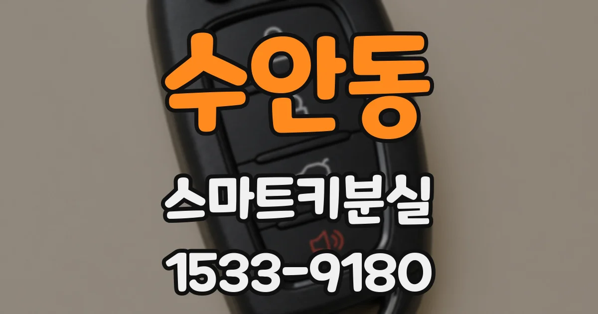 수안동 스마트키분실