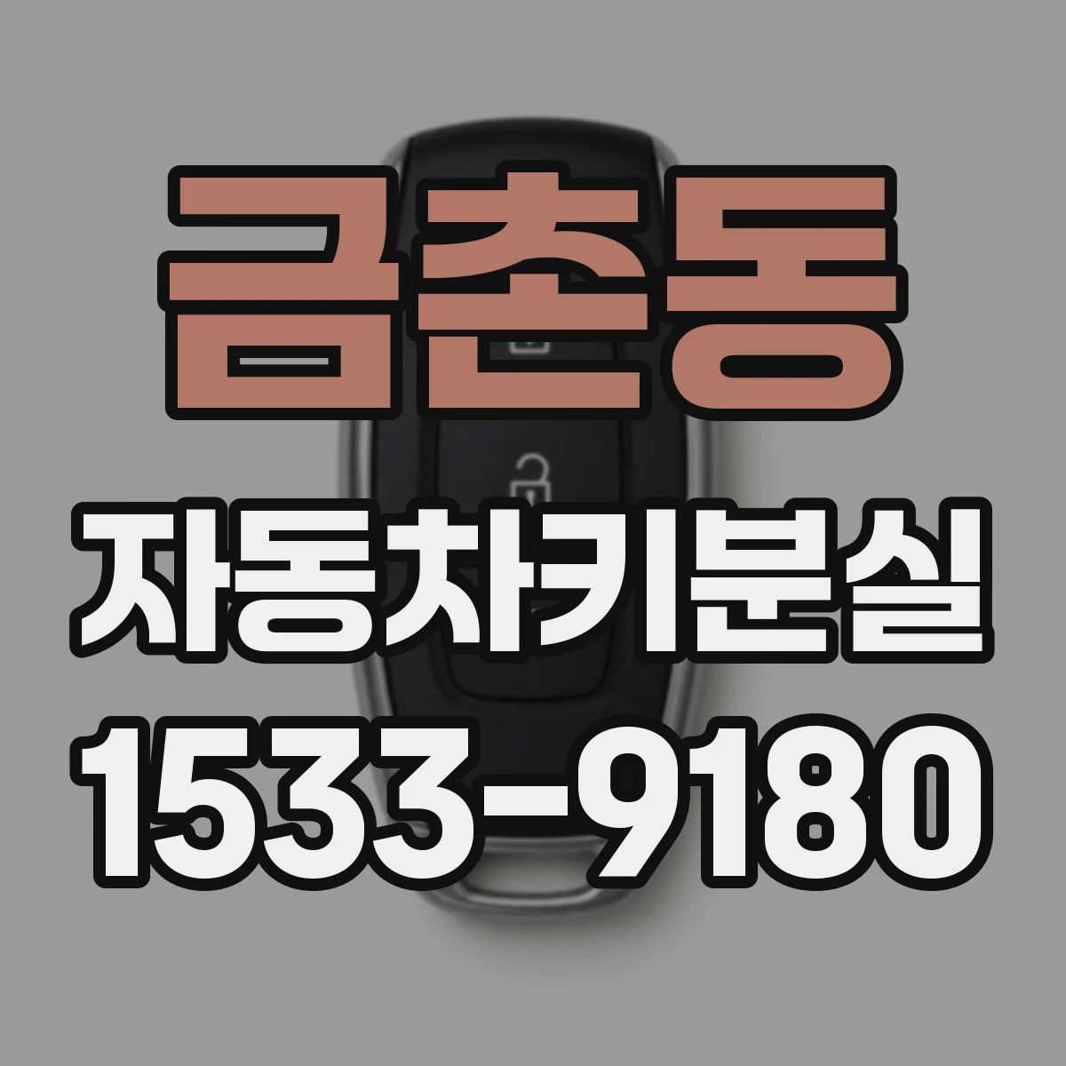 금촌동 자동차키분실