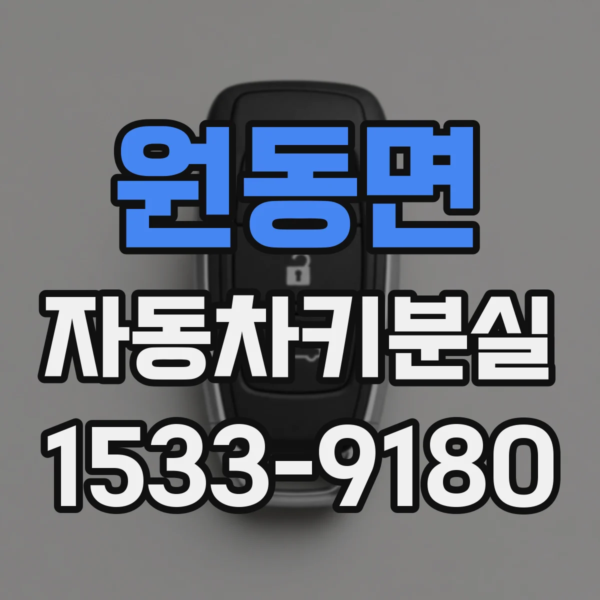 원동면 자동차키분실