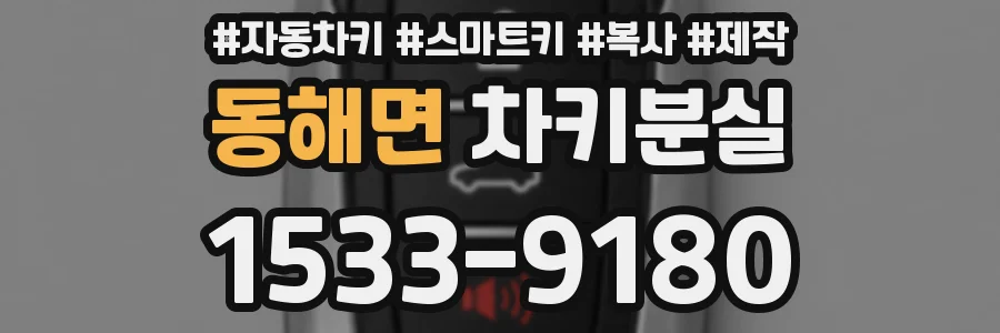 동해면 차키분실