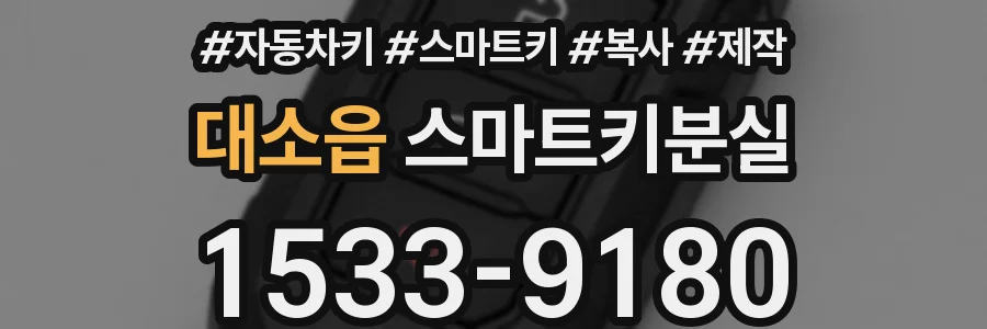 대소읍 스마트키분실