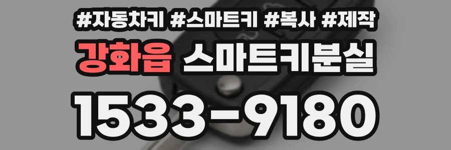 강화읍 스마트키분실
