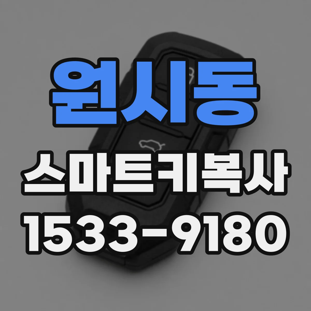 원시동 스마트키복사