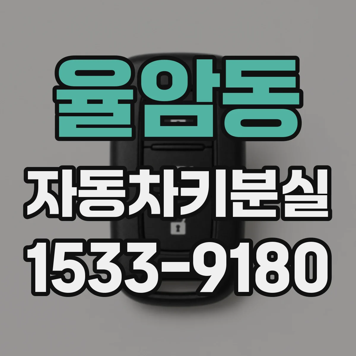 율암동 자동차키분실