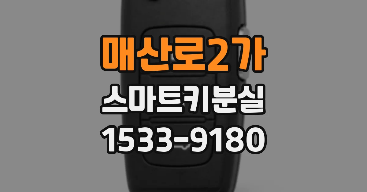 매산로2가 스마트키분실