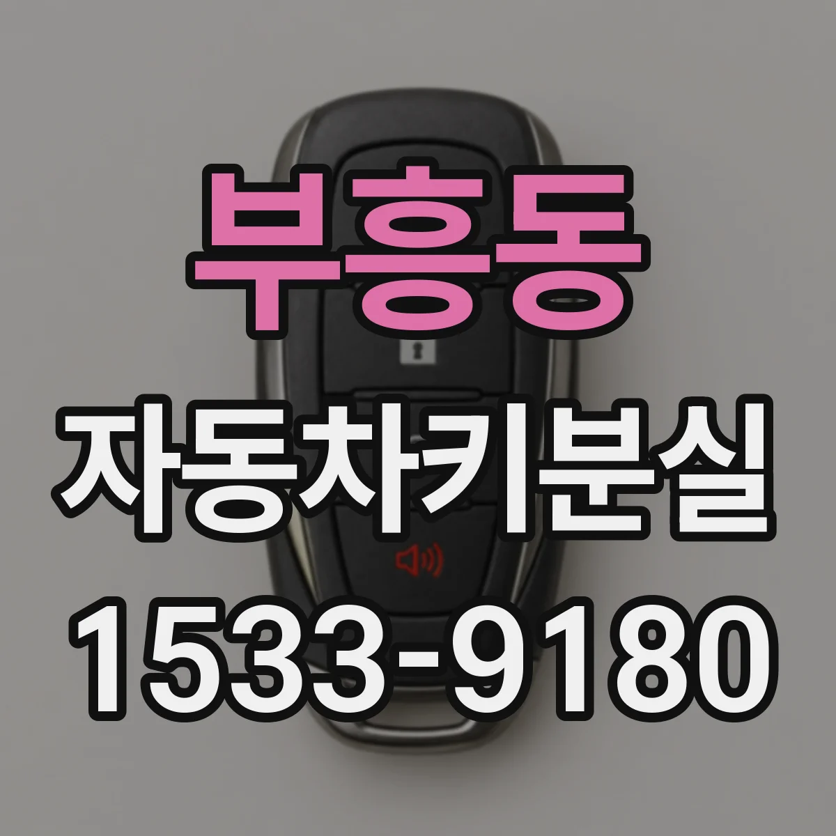 부흥동 자동차키분실