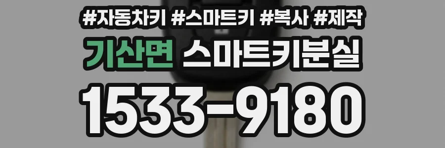 기산면 스마트키분실
