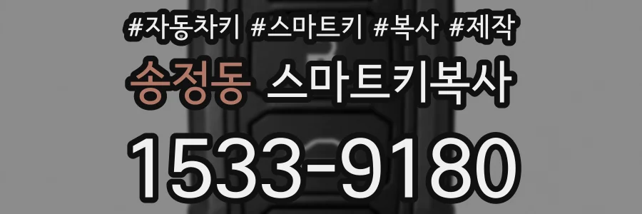 송정동 스마트키복사