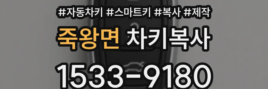 죽왕면 차키복사