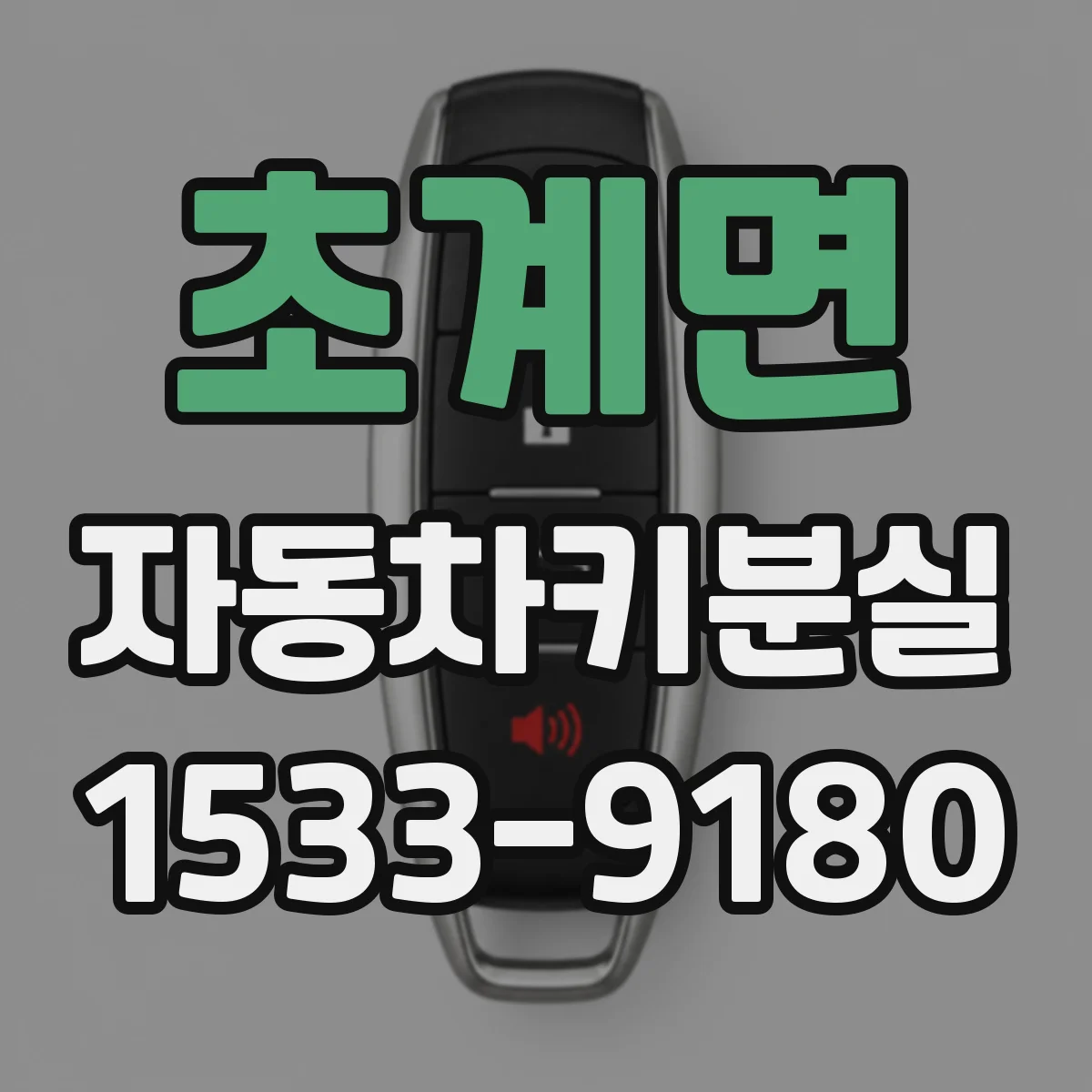 초계면 자동차키분실