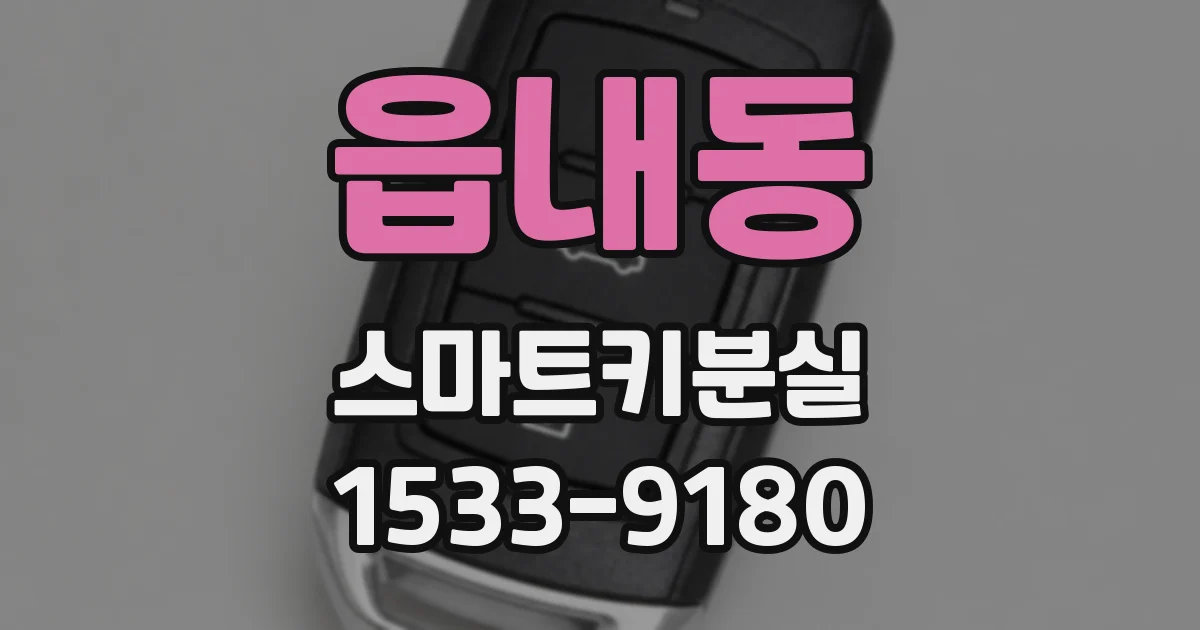 읍내동 스마트키분실