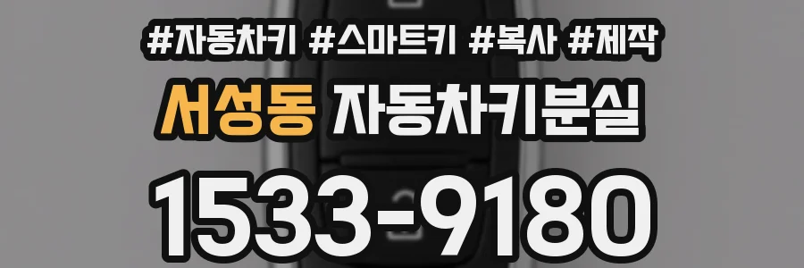 서성동 자동차키분실
