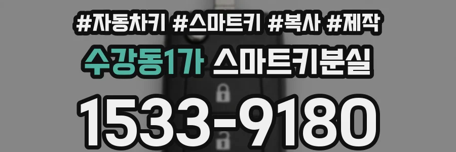 수강동1가 스마트키분실