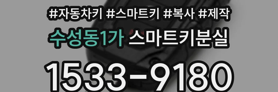 수성동1가 스마트키분실