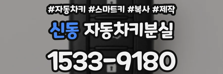 신동 자동차키분실