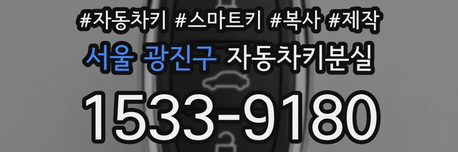 서울 광진구 자동차키분실