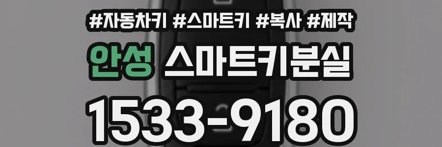 안성 스마트키분실