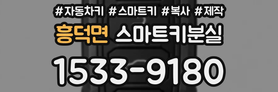 흥덕면 스마트키분실