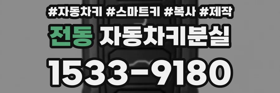 전동 자동차키분실