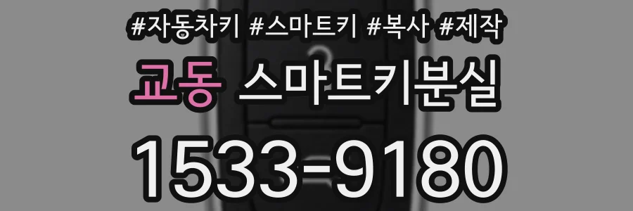 교동 스마트키분실