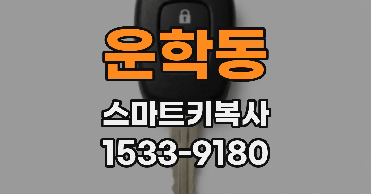 운학동 스마트키복사