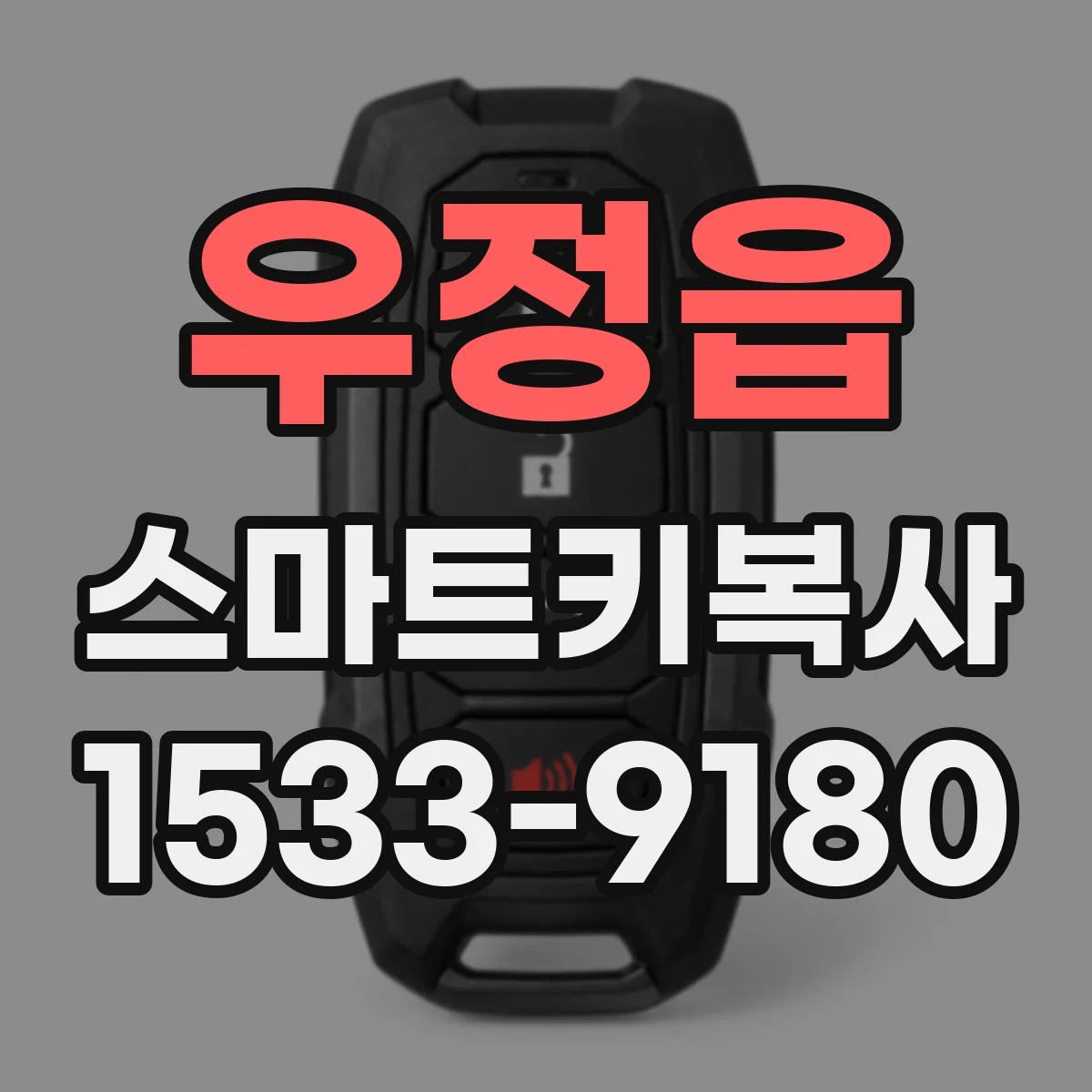우정읍 스마트키복사