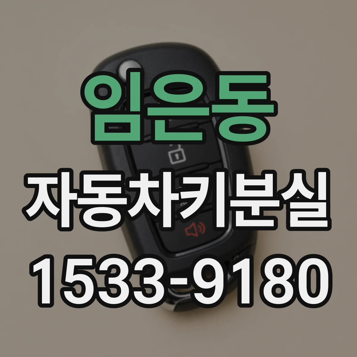 임은동 자동차키분실