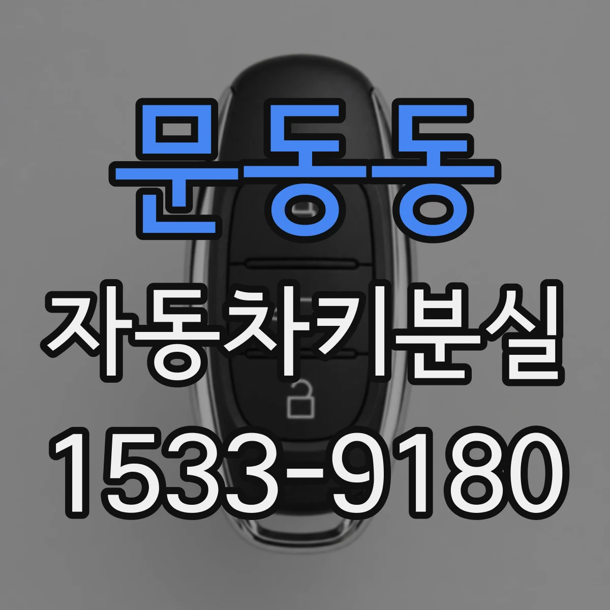 문동동 자동차키분실