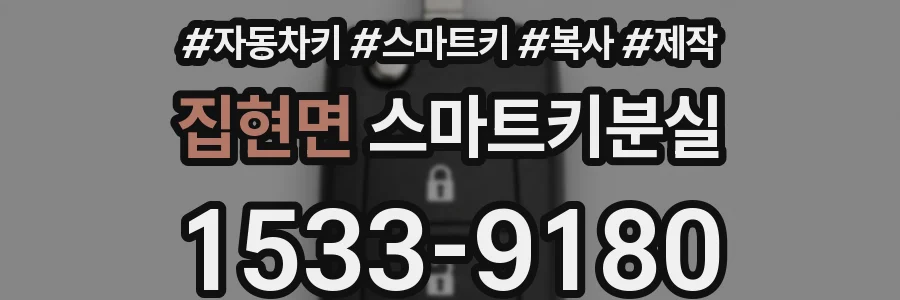 집현면 스마트키분실