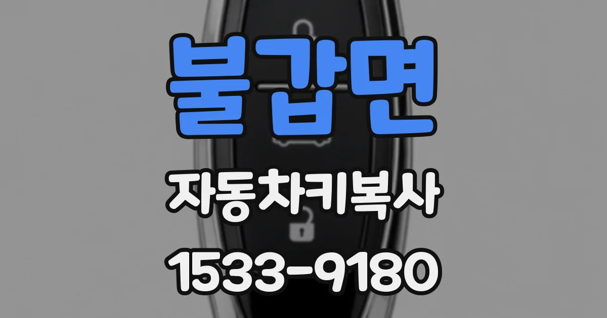 불갑면 자동차키복사