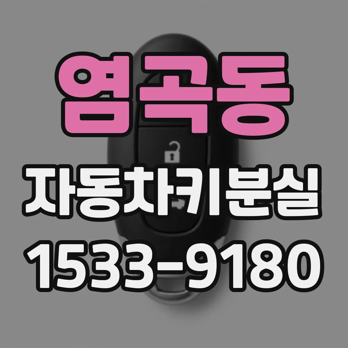 염곡동 자동차키분실