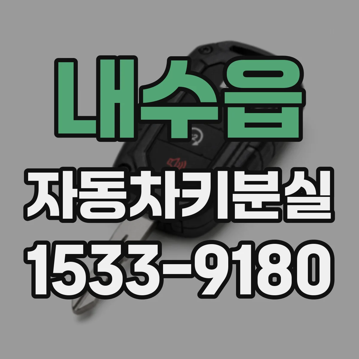 내수읍 자동차키분실