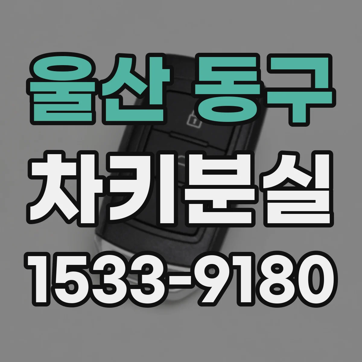 울산 동구 차키분실