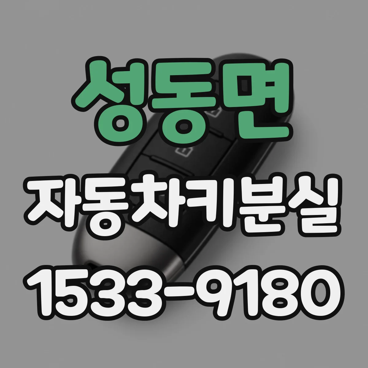 성동면 자동차키분실