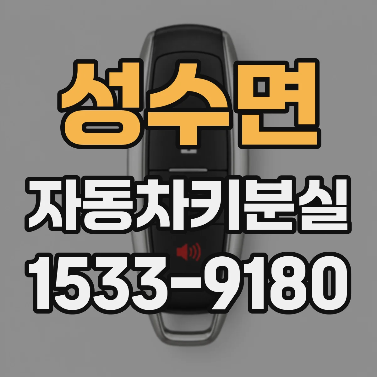 성수면 자동차키분실