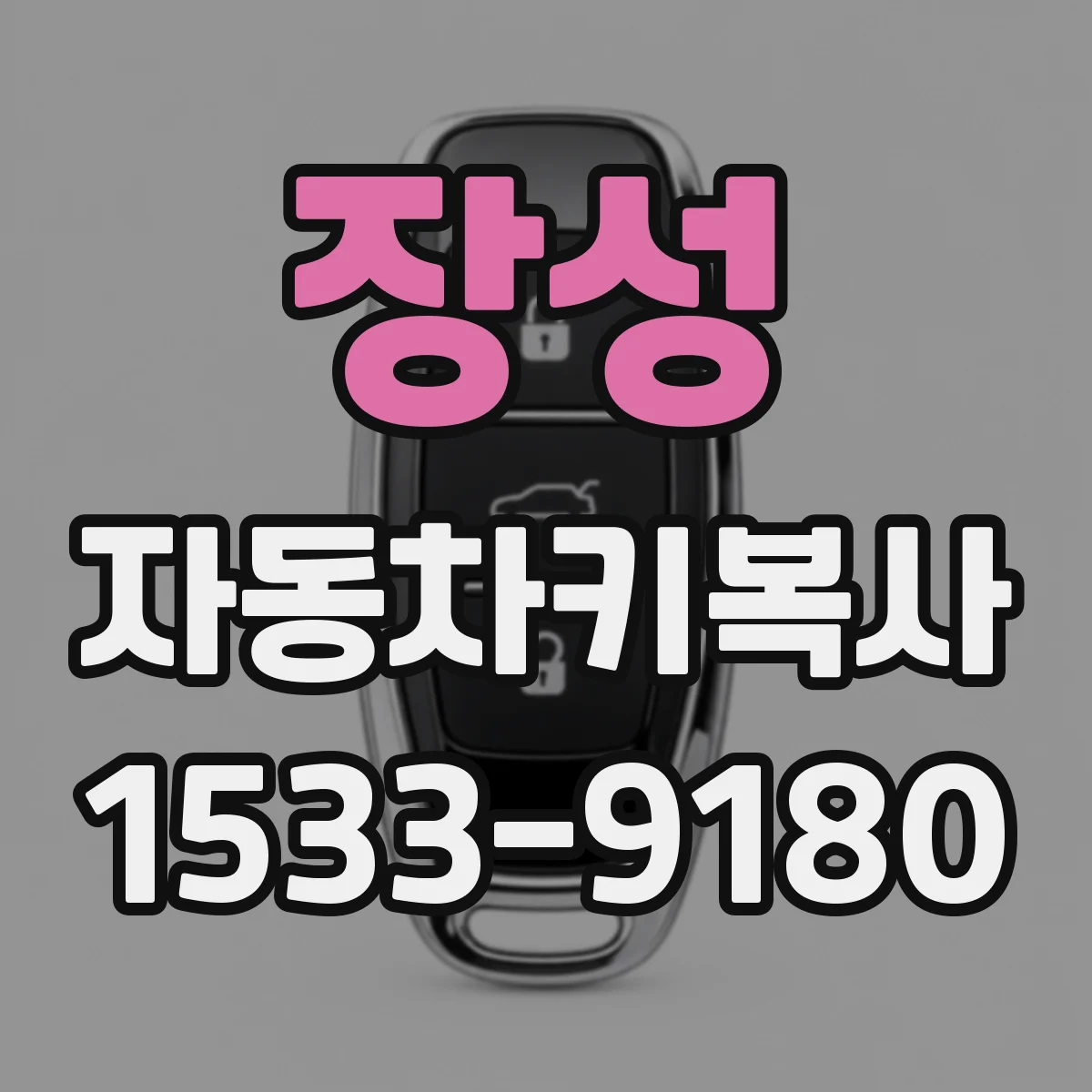 장성 자동차키복사