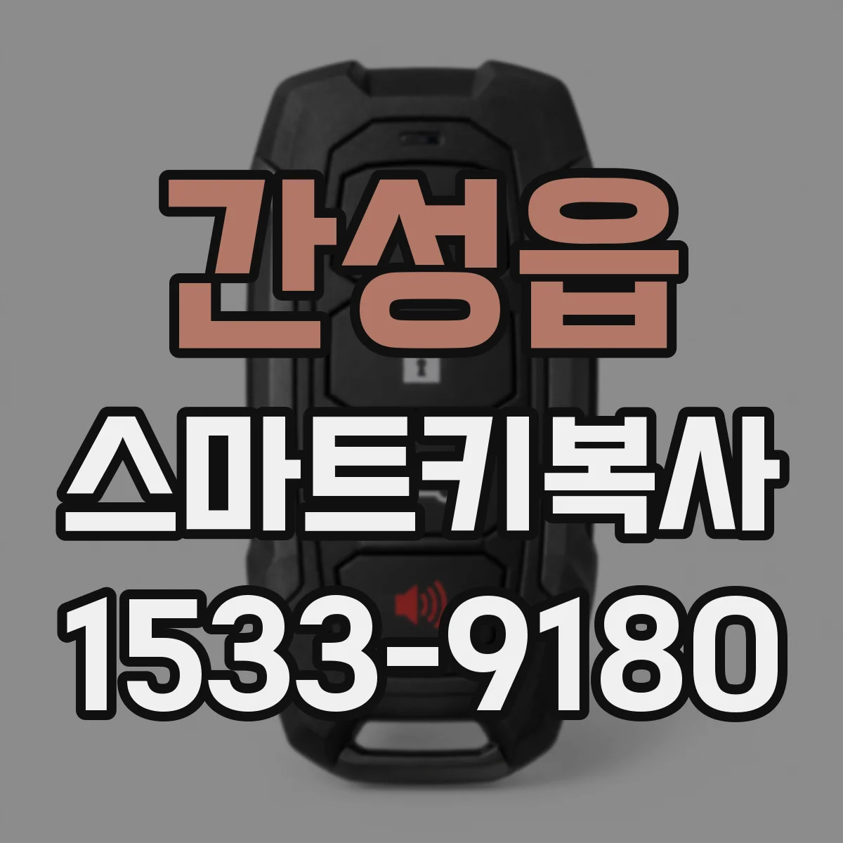 간성읍 스마트키복사