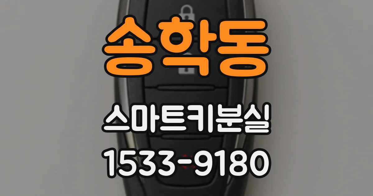 송학동 스마트키분실