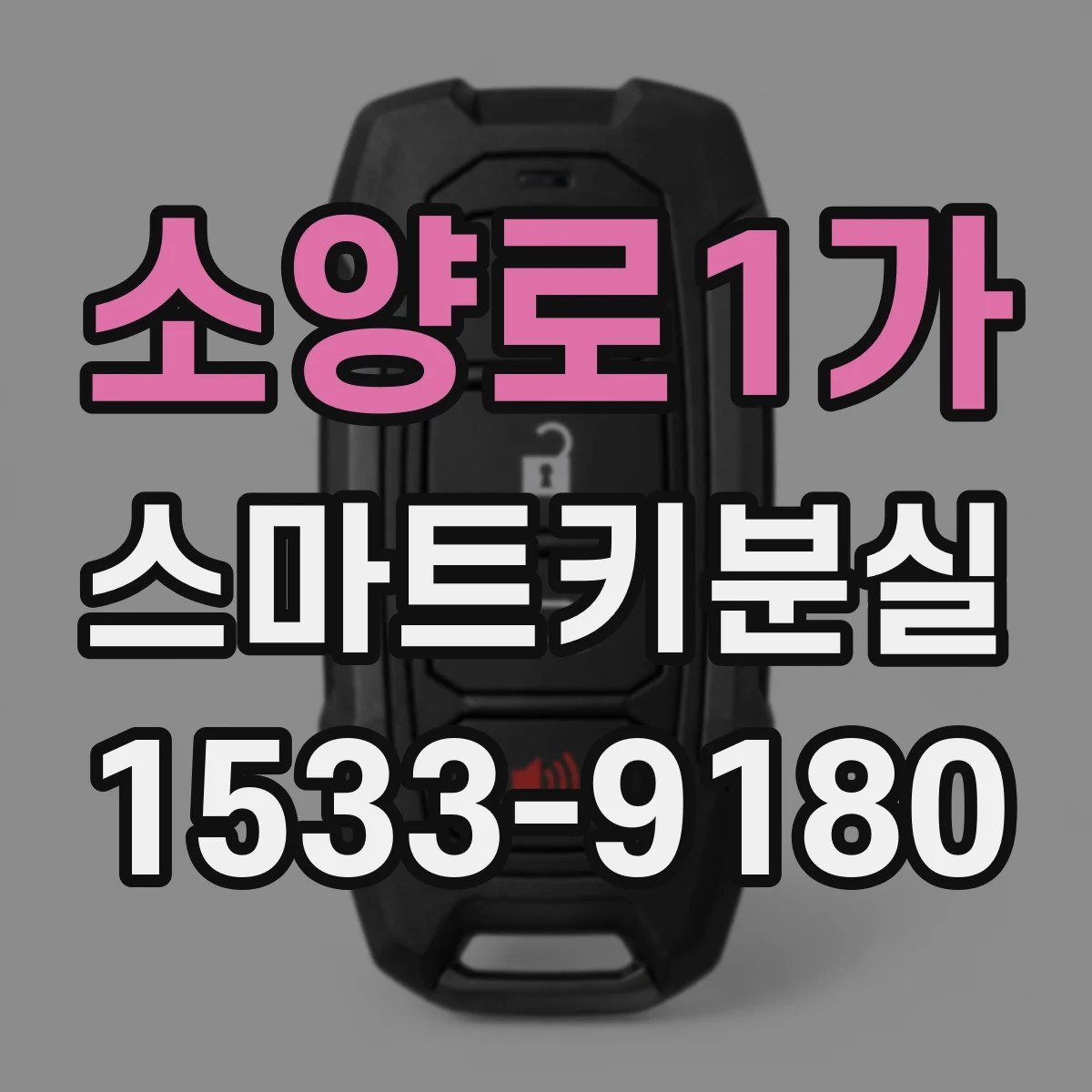 소양로1가 스마트키분실