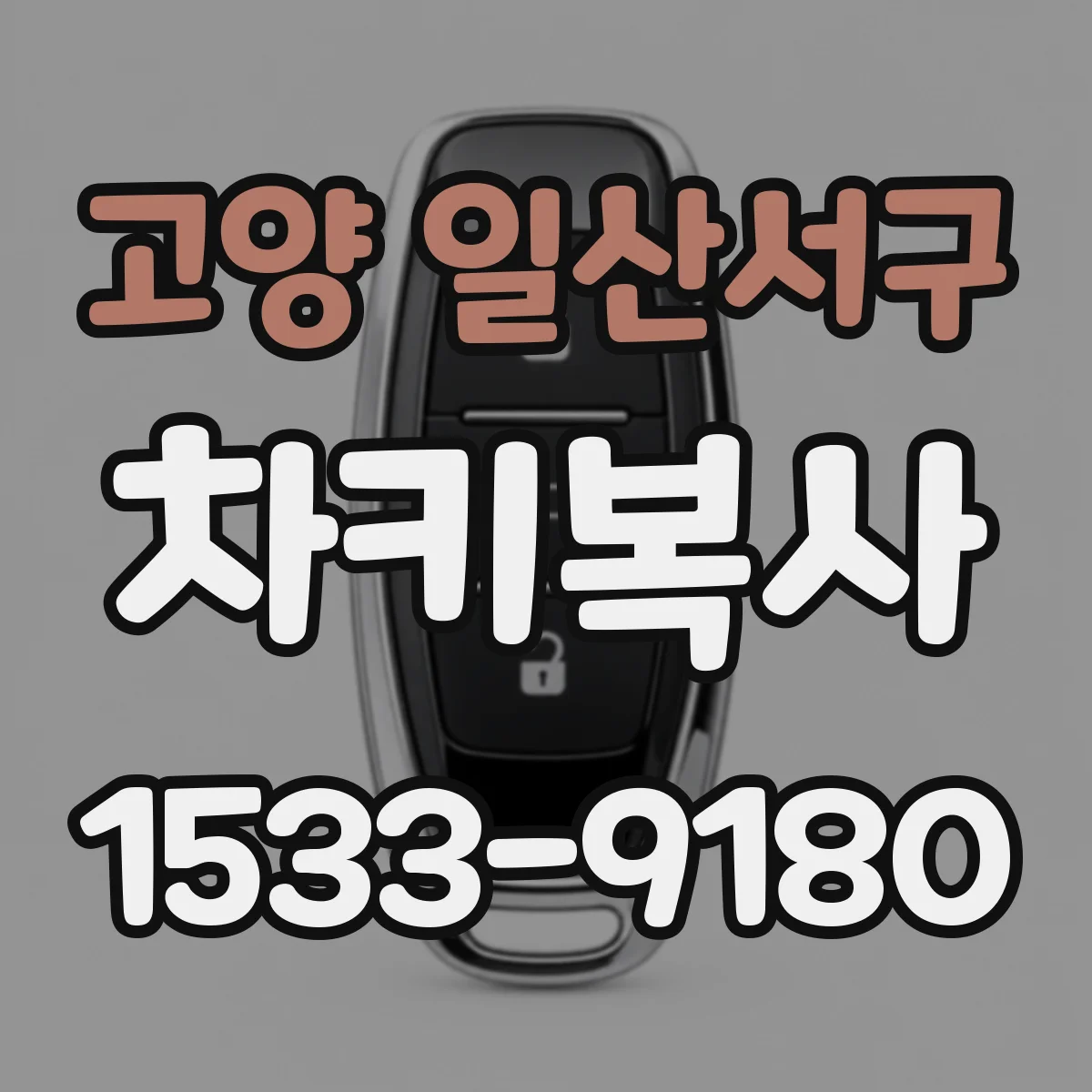 고양 일산서구 차키복사