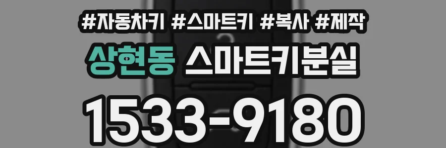 상현동 스마트키분실